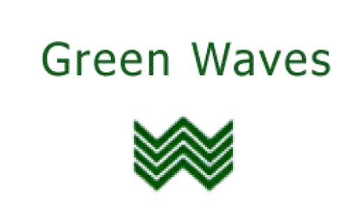green waves